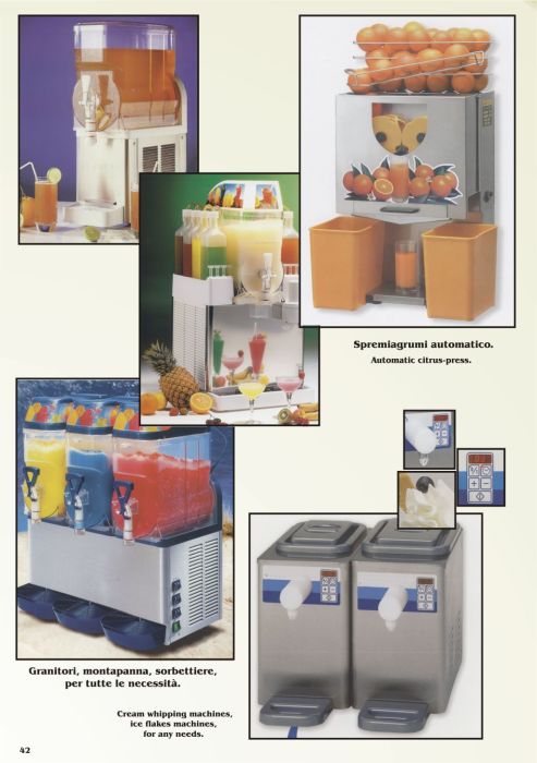 Equipment for bars