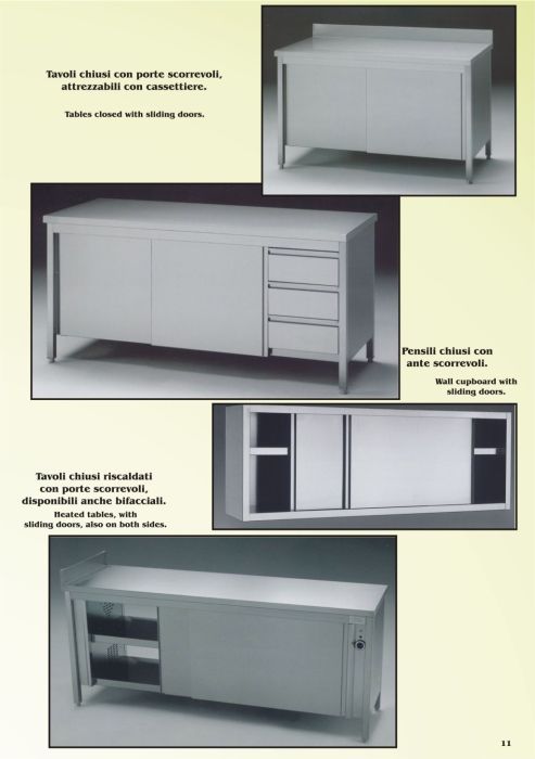 Equipment for hotels and restaurants