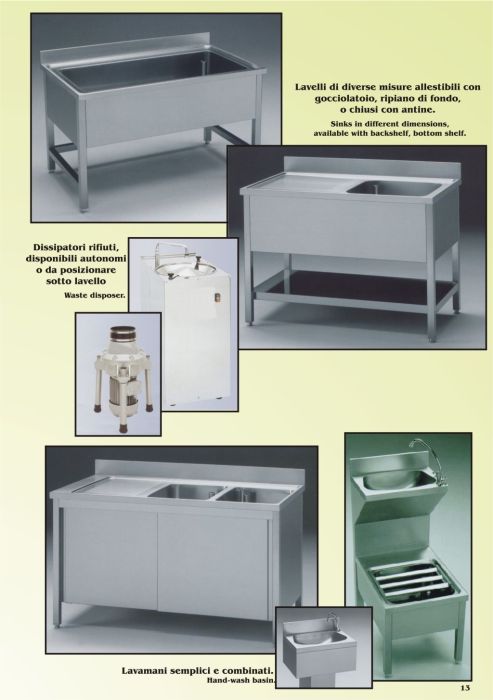 Equipment for hotels and restaurants