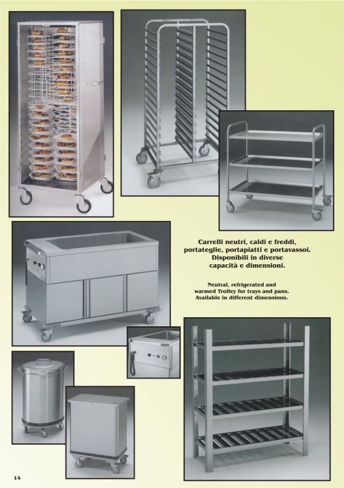 Equipment for hotels and restaurants