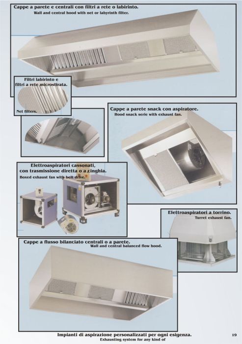 Equipment for hotels and restaurants