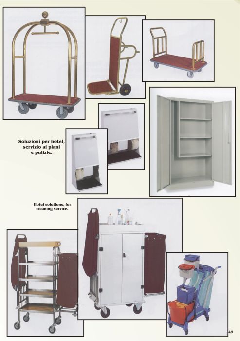 Equipment for hotels and restaurants