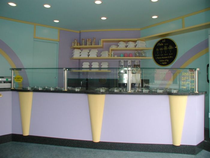 Ice cream and pastry shops