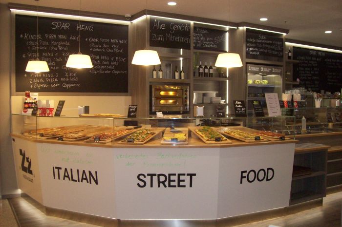 Take-away pizzerias