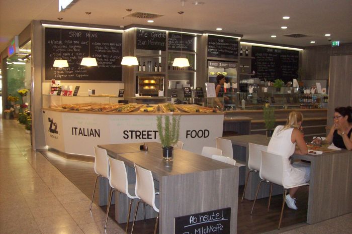 Take-away pizzerias